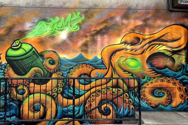 New Art Installation Transforms Downtown Edmonton Alley into Vibrant Canvas